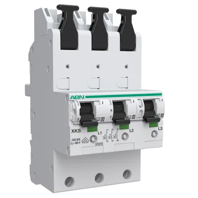 ABN SHU-Schalter XKS350-5 | 3-polig | 50A | Sammelschienen-Montage | Charakteristik E | 400V