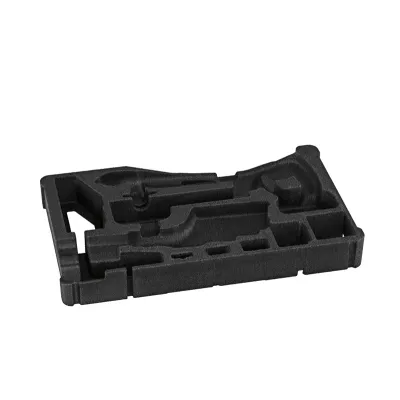 Bosch XL-BOXX Einlage 1600A02R2U für GBH 18V-28 D/DC | Werkzeugkoffereinlage | passgenau | schwarz | 593x353x72 mm