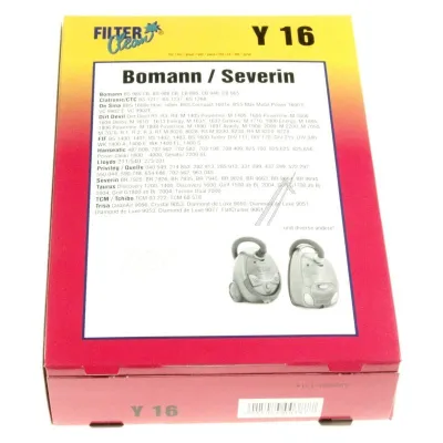 Y16 Staubsaugerbeutel Filterclean 000177K 5 Stück