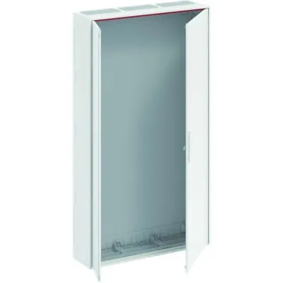 ABB Wandschrank A39 2CPX052042R9999 | Verteilerschrank IP44 | Aufputz/Unterputz | Stahl | 800x1400x215 mm | Weiß