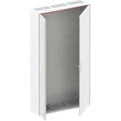 ABB Wandschrank A39 2CPX052042R9999 | Verteilerschrank IP44 | Aufputz/Unterputz | Stahl | 800x1400x215 mm | Weiß