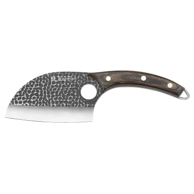 Zassenhaus Kochmesser Keeper 12 cm | Spezial-Klingenstahl | Pakkaholz-Griff | Outdoor & Küche | inkl. Lederscheide