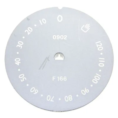 Zeitschaltscheibe für Ofen Smeg 762770902 Ofenuhr Drehknopf