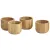 Bild: Zeller Present Eierbecher-Set 25368 | 4-teilig | Bambus | Ø 5,2 x 4 cm | nachhaltig | modern | natur