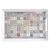 Bild: ZELLER PRESENT Melamintablett Mosaik 26615 | Serviertablett 50x35 cm | erhöhter Rand & Griffe | orientalisch | bunt