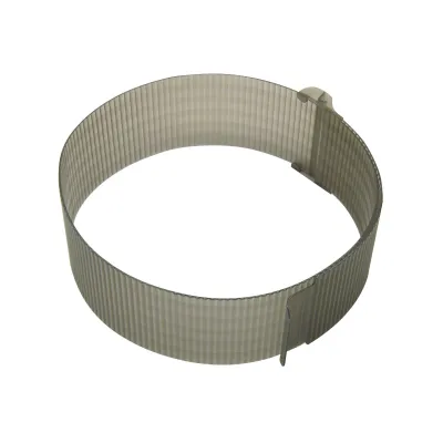 Zenker Tortenring 43400 | verstellbar Ø 15-30 cm | Höhe 8 cm | Kunststoff | spülmaschinenfest | transparent