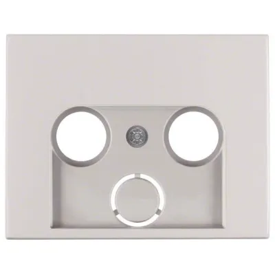 Zentralplatte Ant.dose K.1/K.5 alu elox