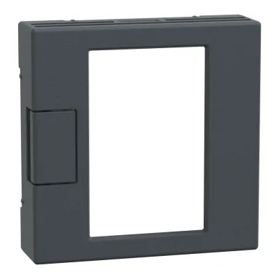 Merten Zentralplatte MEG5775-0414 | Thermostat Abdeckung System M | anthrazit | matt | Thermoplast | IP20 | halogenfrei