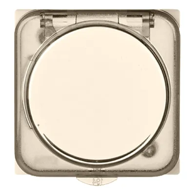 Elso Zentralplatte 363404 | Zeitschaltuhrabdeckung | Kunststoff reinweiß | für 177100/177110