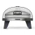Bild: ZiiPa Gas Pizzaofen Piana Gaz ZiiPa24-087-DE | drehbarer Cordierit-Stein | Thermometer | kompakt | 67x40x28 cm | grau