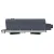 Bild: ZiiPa Gas Pizzaofen Piana Gaz ZiiPa24-087-DE | drehbarer Cordierit-Stein | Thermometer | kompakt | 67x40x28 cm | grau