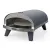 Bild: ZiiPa Gas Pizzaofen Piana Gaz ZiiPa24-087-DE | drehbarer Cordierit-Stein | Thermometer | kompakt | 67x40x28 cm | grau