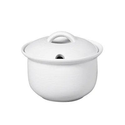 Thomas Zuckerdose Trend 11400-800001-14330 | Porzellan | 0,33 l | spülmaschinenfest | mikrowellengeeignet | weiß