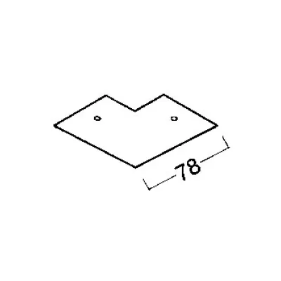 Zumtobel ABD-PL VERB-W 3PH/L3+DALI BK 3PH/L3+DAL-Kaschierung Verb. S2802270