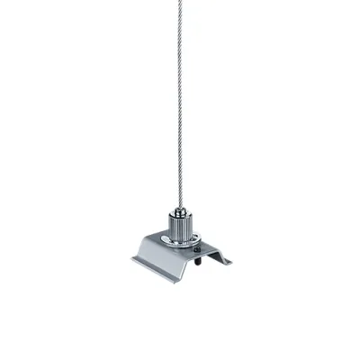 Zumtobel Seilabhängung SLOIN slim ASI1 O-L SR 22172441 | Pendelleuchten Zubehör | 1000 mm | Stahl | Ø 2 mm | silber