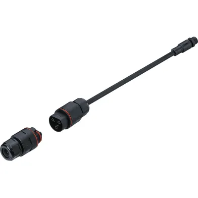 THORNeco Verbindungskabel ECO EXT INTEGRATOR #96633589 | 3-polig | IP68 | 1m Länge | H07RN-F | Outdoor | schwarz
