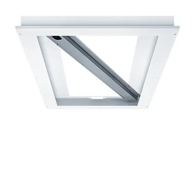 Zumtobel Einbaurahmen CR2PL L | Befestigungssatz für CRAFT 2 plus | Stahlblech | 1160x540x106 mm | 23 kg | Zubehör