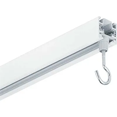 Zumtobel Dekorationshaken S0583470 | 3-Phasen Stromschiene | 5 kg Tragkraft | Stahl | 30x30x63 mm | weiß