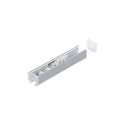 Zumtobel End-Einspeisung TECTON TE SR 22065855 | elektrische Einspeisung Lichtband | 344x63x56 mm | Stahlblech | silber