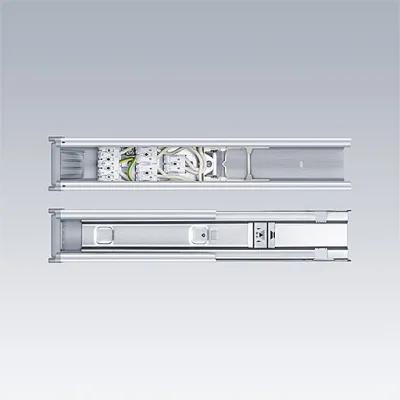 Thorn End-Einspeisung CONTUS TE L500 WH 96635833 | Stromzufuhr Tragschiene | 500mm | weiß | 11-polig | 2-teilig