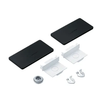 Zumtobel Endkappen-Set ECOOS2 ENDCAP SET BK 22171129 | Endkappe für Leuchten | Kunststoff | schwarz