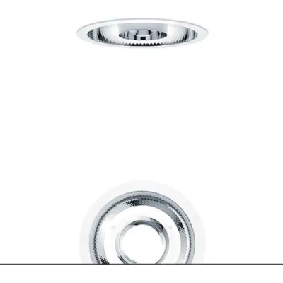 Zumtobel Entblendungsring PANOS INFINITY 200mm 60800648 | UGR<19 Office | für LF/LG Einbauleuchten | Kunststoff | silber