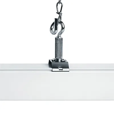 Zumtobel Kettenabhängung 22169177 TECTON/METRUM | werkzeuglose Verbindung | Federstahl V2A | 28x42x9 mm | max. 30 kg