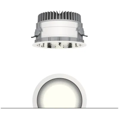 Zumtobel LED-Deckeneinbauleuchte R200H 8 PANOS EVO #60816066