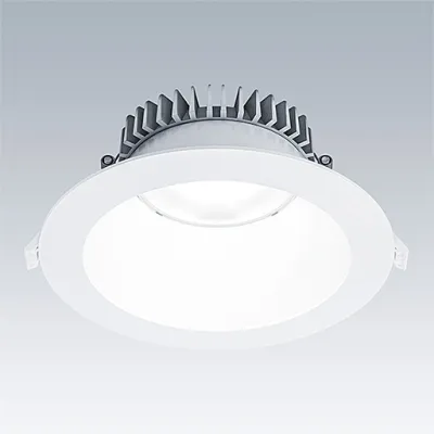 Thorn LED-Downlight CETUS3 L 92943928 | 15,5W | 2119lm | 3000K warmweiß | Einbau | Ø248mm | IP44 | weiß