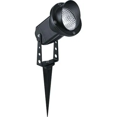 THORNeco LED-Gartenstrahler MARY GARDEN SPOT 96633583 | 8W 500lm 3000K warmweiß | IP66 IK08 | Aluminium schwarz