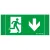 Bild: Zumtobel Rettungszeichen ERGOSIGN C RZ-1U | Piktogramm Notausgang Pfeil unten | 201x87x16mm | opal | 1-seitig