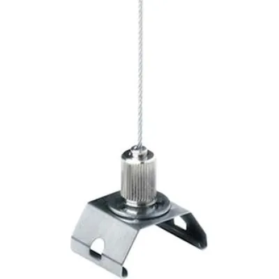 Zumtobel Seilabhängung TECTON/METRUM ASI1 O-L 22169178 | 2 mm Stahlseil | 1000 mm Länge | max. 30 kg | Edelstahl V2A