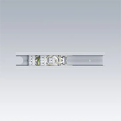 Thorn End-Einspeisung CONTUS TE WH 96636186 | Stromzufuhr für Tragschienensystem | Stahlblech | 344mm | weiß