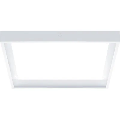 Zumtobel Aufputzmontagesatz Q622 96635586 | Einbaurahmen für THORNeco LED Panels | 640x640x70 mm | Aluminium weiß