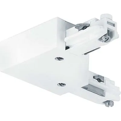 Zumtobel 3-Phasen Winkelverbinder | L-Form Kupplung | Stromschiene | Schutzleiter außen | schwarz