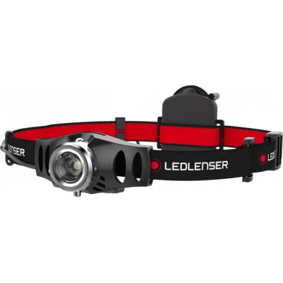 Ledlenser H3.2 Stirnlampe | 120 Lumen | fokussierbar | 100m Reichweite | dimmbar | IPX4 | schwarz