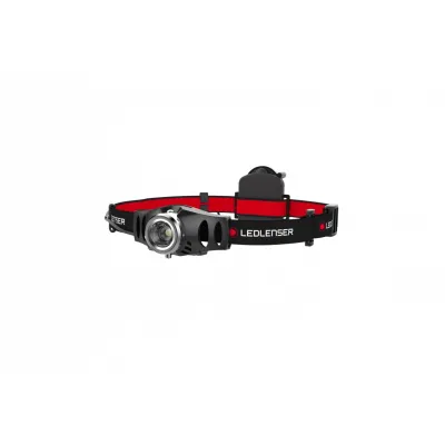 Ledlenser H3.2 Stirnlampe | 120 Lumen | fokussierbar | 100m Reichweite | dimmbar | IPX4 | schwarz