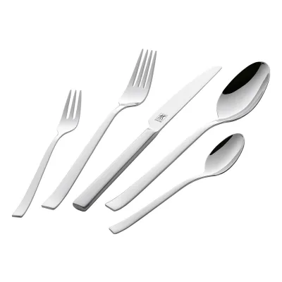 ZWILLING Besteckset Cult 1026795 | 30-teilig für 6 Personen | Edelstahl 18/10 matt | spülmaschinengeeignet | Silber