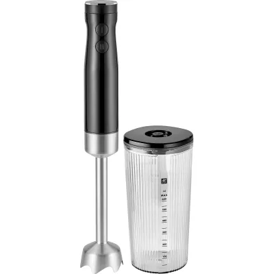 ZWILLING Stabmixer ENFINIGY 1021605 | Edelstahl-Winglet-Klinge | 9 Stufen | Pulse Funktion | 800W | 600ml Becher