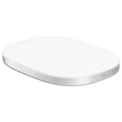 ZWILLING Digitale Küchenwaage Enfinigy | Bis 10 kg | USB | Tara-Funktion | Glasoberfläche | Silber