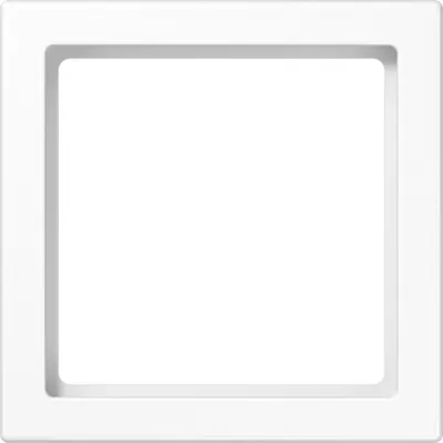 JUNG Zwischenrahmen LS961Z5WW | 55x55 mm | LS990 Serie | Thermoplast hochglänzend | alpinweiß | RAL 9010