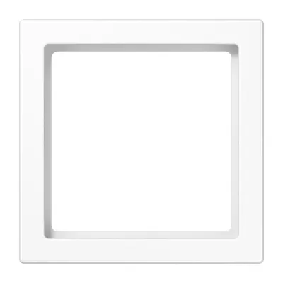 JUNG Zwischenrahmen LS961Z5WW | 55x55 mm | LS990 Serie | Thermoplast hochglänzend | alpinweiß | RAL 9010