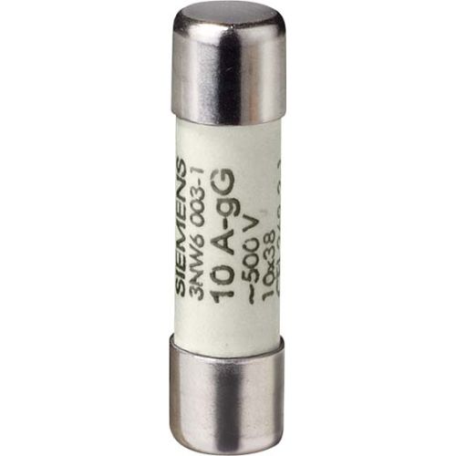 Bild: Zylindersicherung 10A 10x38mm MT 500V/AC